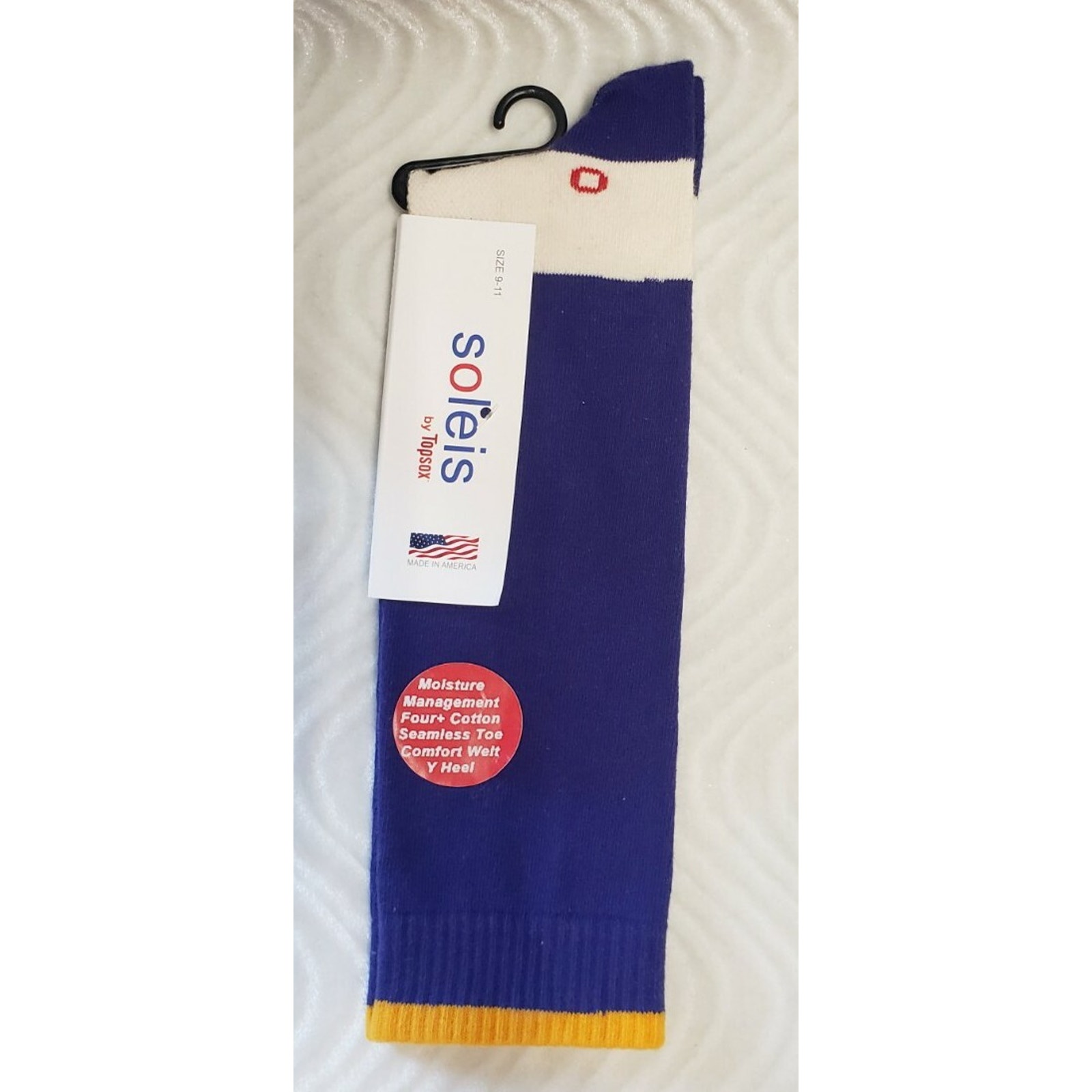 Purple Gold Nee Socks Unisex By Soleis Nice Socks!!